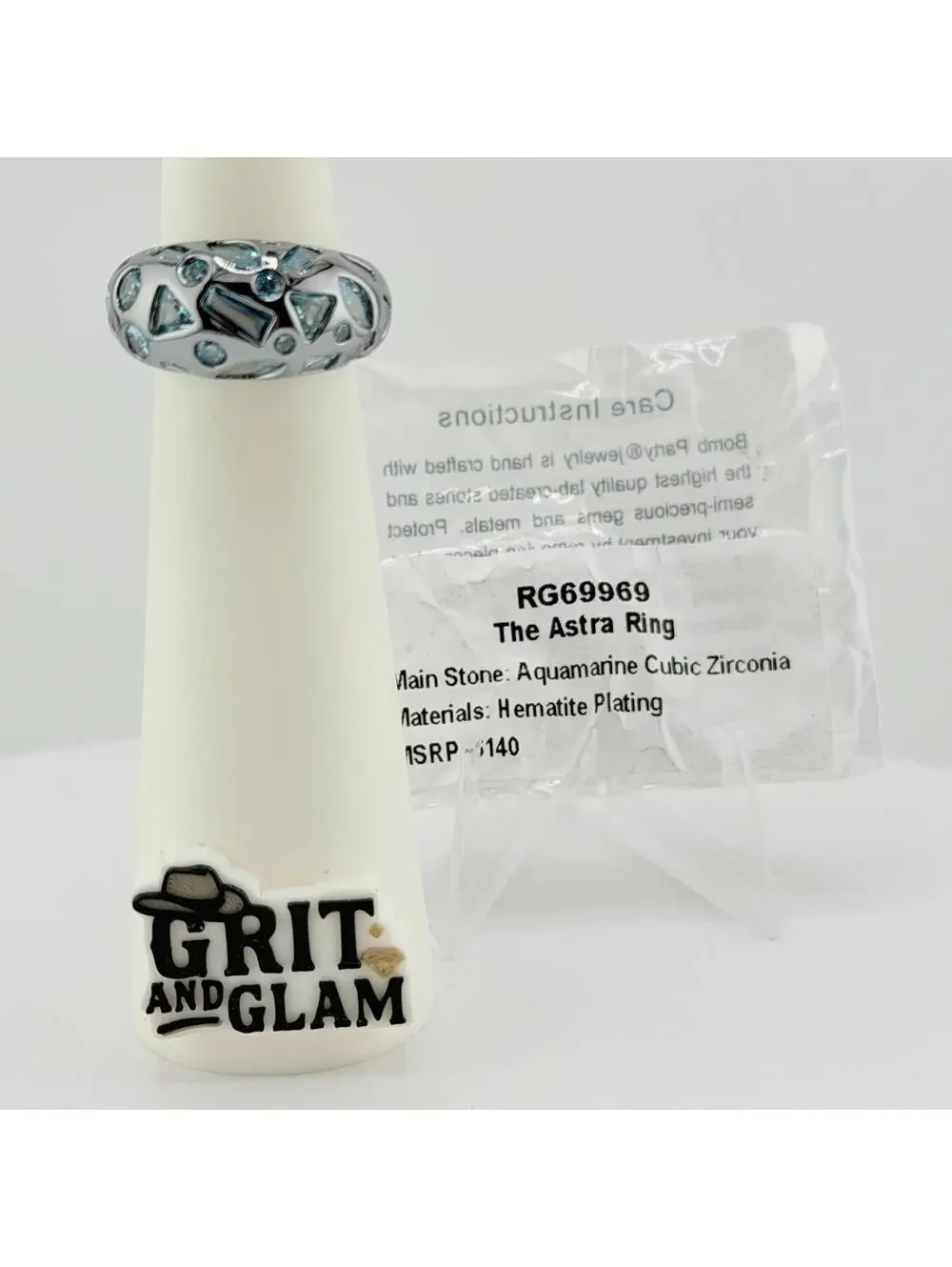 Bomb Party March 2026 Ring Sz 7 RG69969 